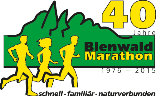 Logo 40. Int. Bienwald-Marathon
