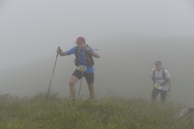 Im dichten Nebel auf den Gazzirola
