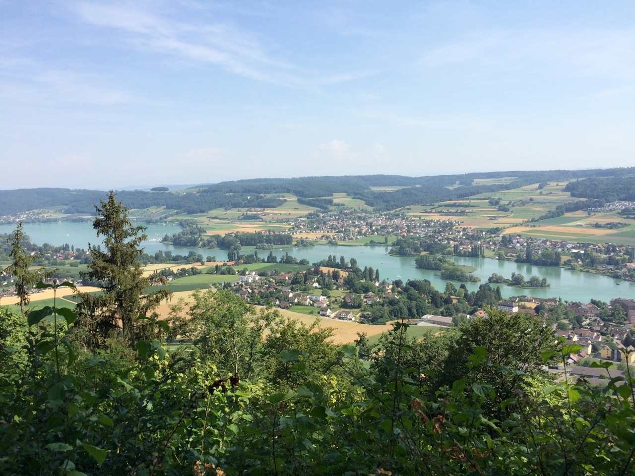 Wunderschöner Blick auf der Strecke
